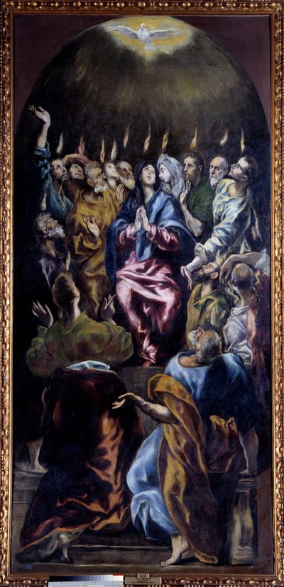 The Pentecost by El Greco
