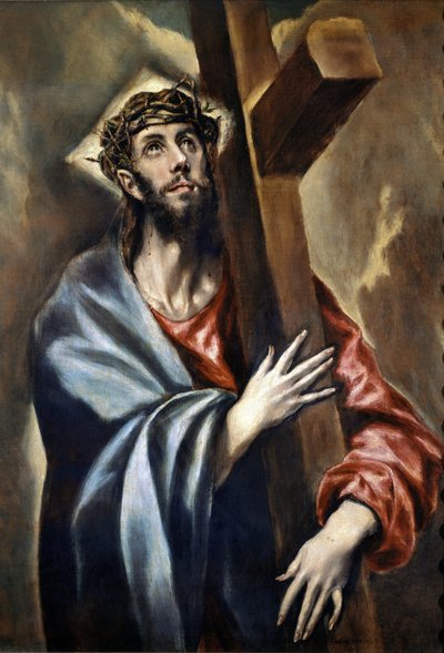 The Road to Calvary (detail) by El Greco