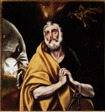 The Tears of Saint Peter by El Greco