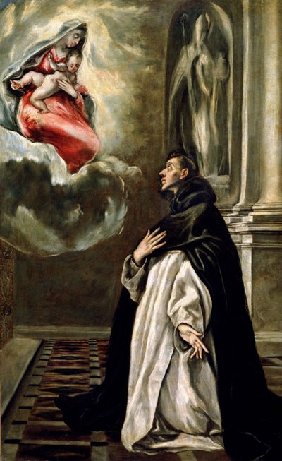 Vision of St. Hyacinth by El Greco