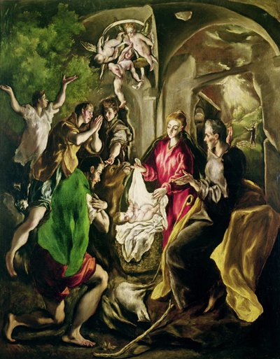 Adoration of the Shepherds, 1603-05 by El Greco