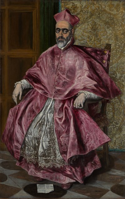 Cardinal Fernando Niño de Guevara by El Greco