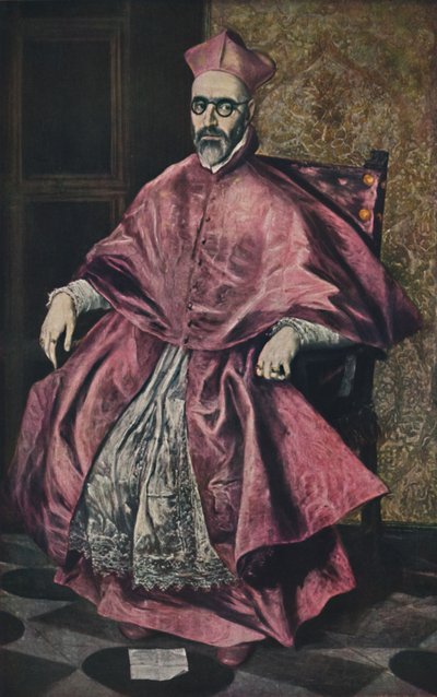 Portrait of Cardinal Nino de Guevara by El Greco
