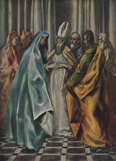 The Betrothal of the Virgin by El Greco