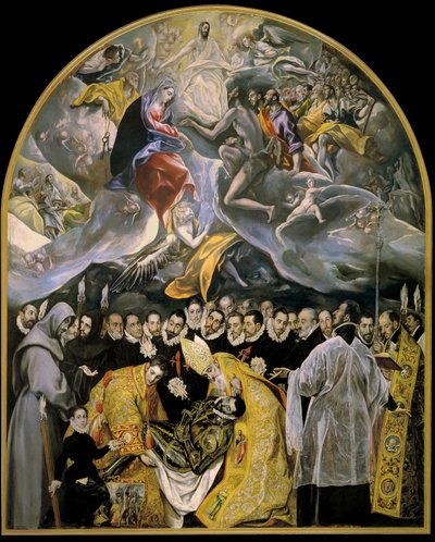 The Burial of the Count of Orgaz by El Greco