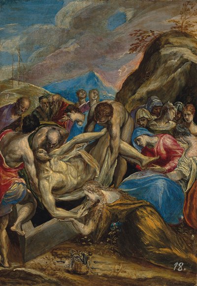 The Entombment of Christ by El Greco