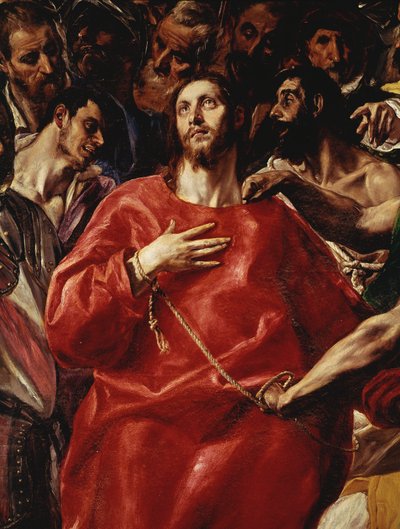 The Spoliation of Christ (detail) by El Greco