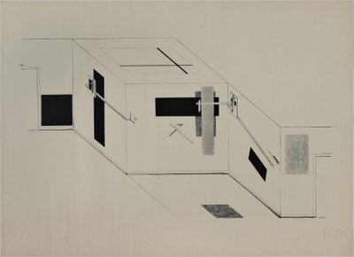 Kestnermappe Proun, Rob. Levnis and Chapman GmbH Hannover -6 by Eliezer Markowich Lissitzky