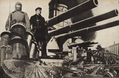 The Red Army. Illustration from USSR Builds Socialism, 1933 by Eliezer Markowich Lissitzky