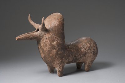 Amlash Rhyton in the Form of a Zebu Bull by Elamite
