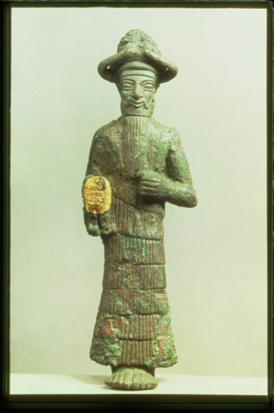 Elamite God with Golden Hand by Elamite
