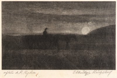 Plodding Homeward by Elbridge Kingsley