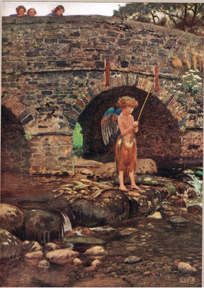 A Blind Child, illustration from 