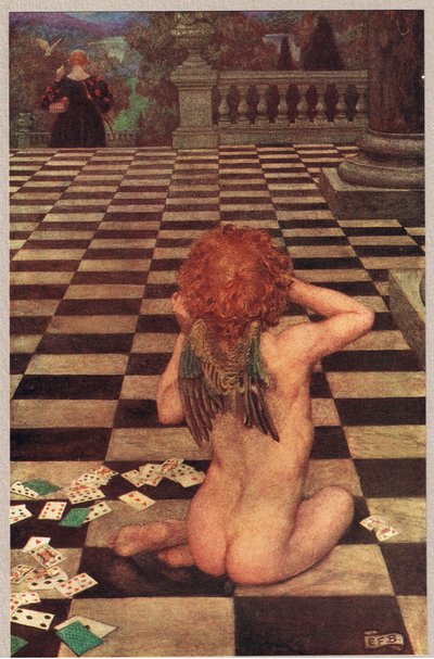 Cupid and Campaspe, illustration from 