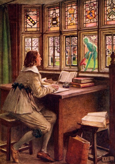 Illustration for the Poem Madrigal by Shakespeare (from the book 
