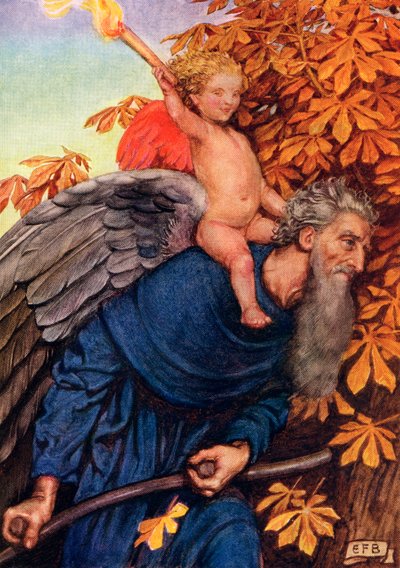 Illustration for the poem Man