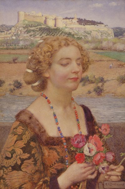 Laura of Avignon by Eleanor Fortescue Brickdale