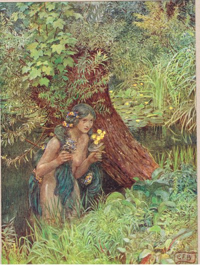 Prothalmion by Edmund Spenser, illustration from 