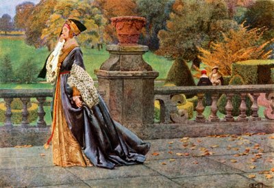 Queen Katharine, Shakespeare, King Henry VIII by Eleanor Fortescue-Brickdale