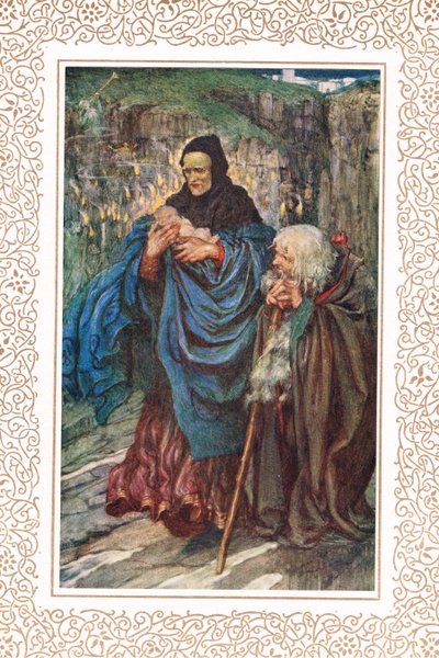 The Infant Arthur is found..., illustration from 