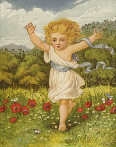 The lark awakened visions of endless hopes by Eleanor Fortescue Brickdale