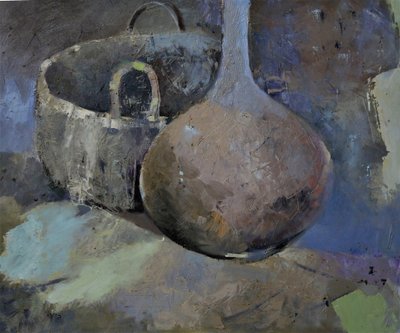Muted Rustic Vessels by Elena Shraibman