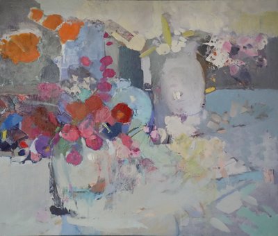 Vibrant Floral Arrangement by Elena Shraibman