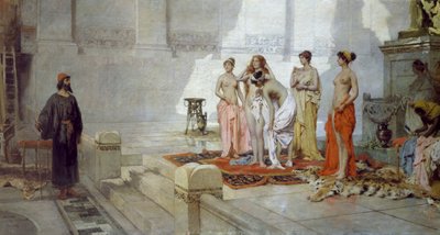 Zeuxis and Maidens of Croton by Eleuterio Pagliano