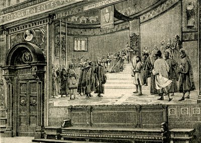 The Great Hall frescos in the Barnabites