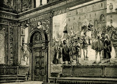The Great Hall frescos in the Barnabites