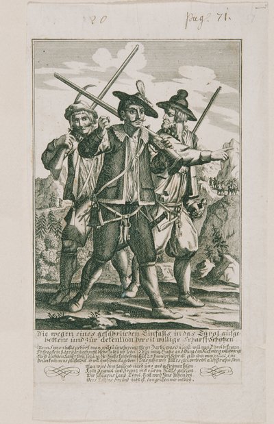 The Tyrolean Defense of 1703: Sharpshooters by Elias Baeck
