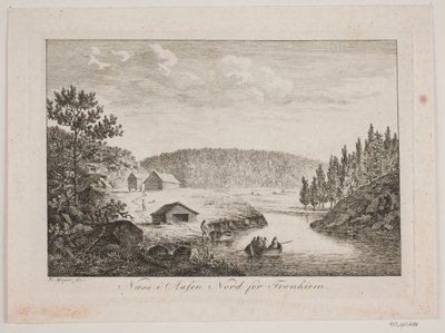 Næss in Aasen North of Trondheim by Elias Meyer