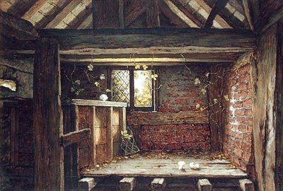Among the Rafters, Speke Hall, Liverpool by Elias Mollineaux Bancroft