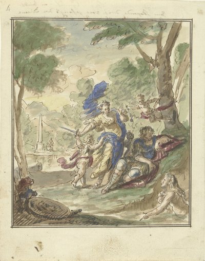 Armida and Rinaldo by Elias van Nijmegen