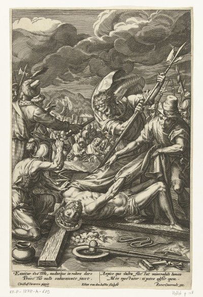 Christ Stripped of His Clothing by Elias van den Bossche