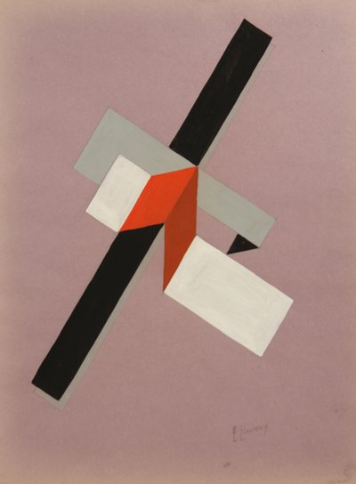 Proun by Eliezer Markowich Lissitzky