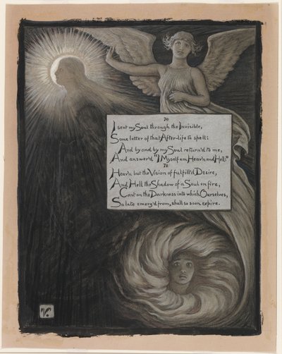 (Illustration for Rubáiyát of Omar Khayyám) The Soul