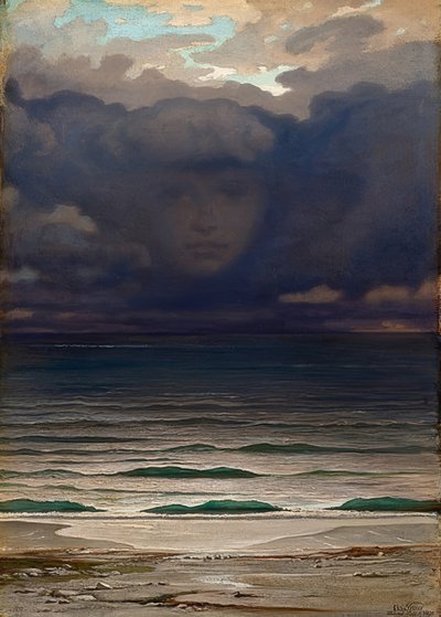 Memory. 1870 by Elihu Vedder