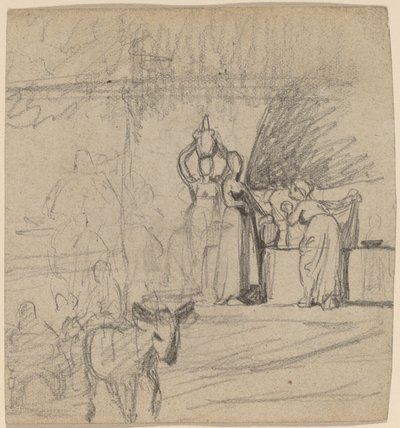 Son and Donkey by Elihu Vedder
