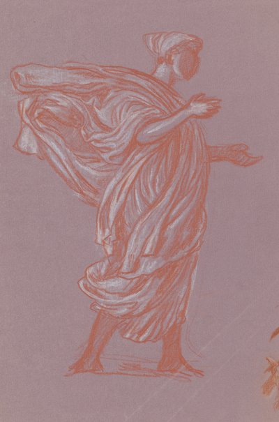 Standing Figure, c.1872-77 by Elihu Vedder
