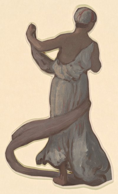 Study for "Greek Girls Bathing" by Elihu Vedder