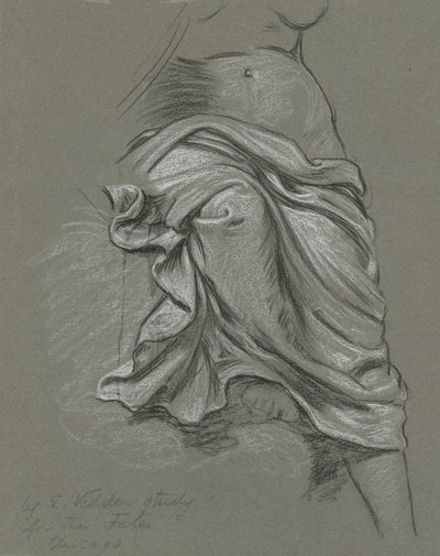 Study for The Fates Gathering in the Stars, 1884-1887 by Elihu Vedder