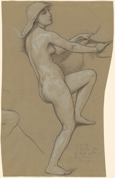 Study for The Fates Gathering in the Stars by Elihu Vedder