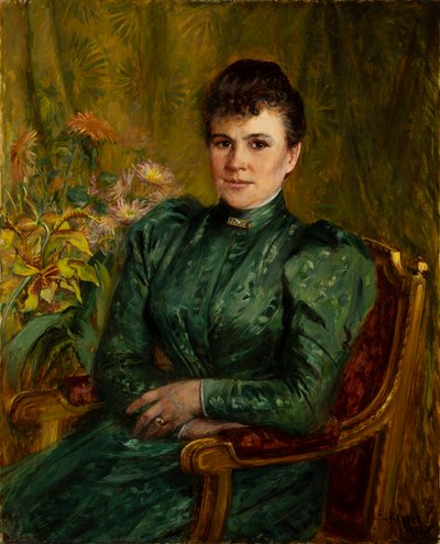 Anna Kjöllerfeldt, née Sinebrychoff (1854–1943) by Elisabeth Keyser
