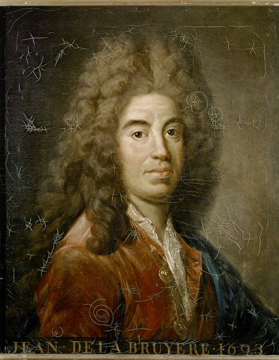 Jean de La Bruyère, Portrait by Elisabeth Louise Vigee Lebrun
