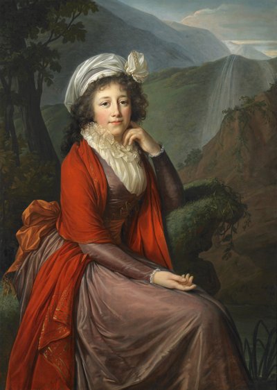 Portrait of Countess Maria Theresia Bucquoi by Elisabeth Louise Vigee Lebrun