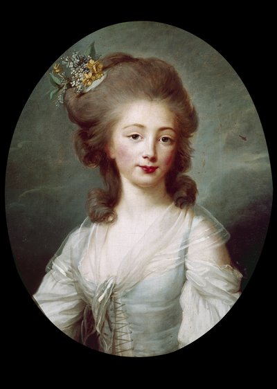 The Countess of Cluzel (Marie-Térèse Antoinette de Cluzel) by Elisabeth Louise Vigee Lebrun