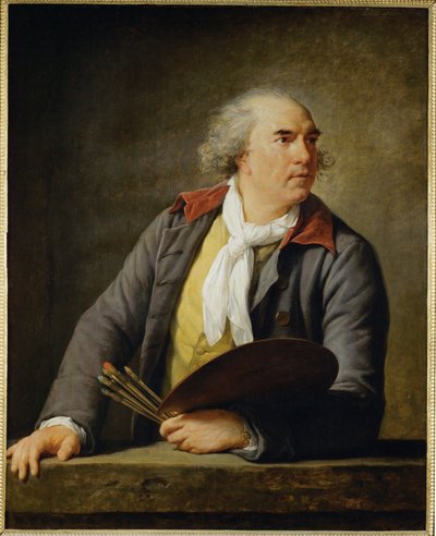 The painter Hubert Robert by Elisabeth Louise Vigee-Lebrun