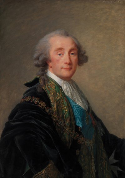 Alexandre Charles Emmanuel de Crussol-Florensac by Elisabeth Louise Vigee Lebrun