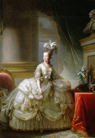 Archduchess Marie Antoinette, Queen of France by Elisabeth Louise Vigee Lebrun